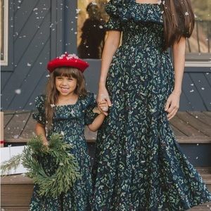 Ivy City Co Matching Mommy and Me dress (Baby 12-18 month, size S women’s dress)